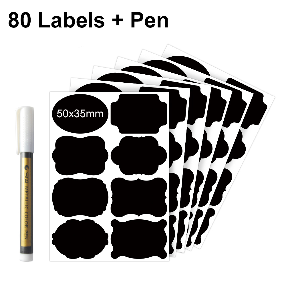 80 Chalkboard Labels-ֹ     Ż ..